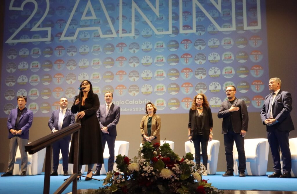 Iniziativa 2 anni Governo Meloni Reggio Calabria