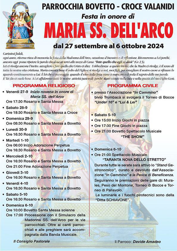 Locandina festa Bovetto
