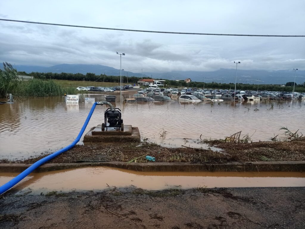 Macchine alluvione Lamezia Terme
