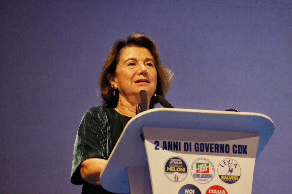 Ministro Roccella evento Centro Destra al Cilea di Reggio Calabria