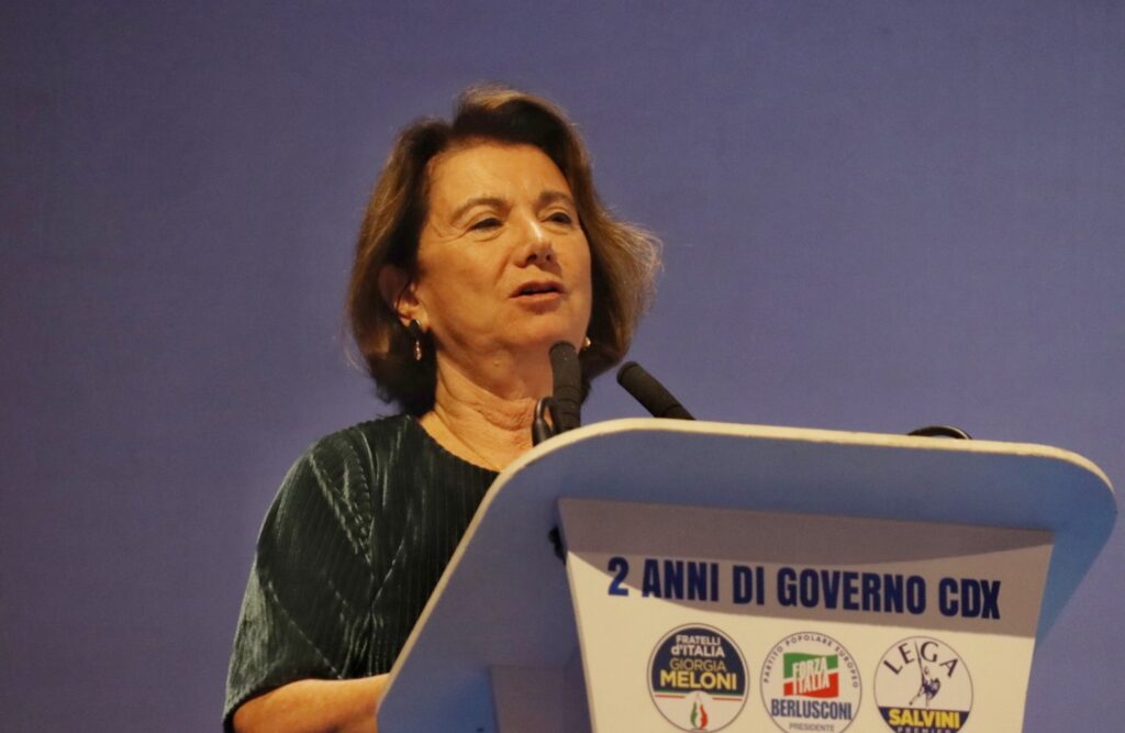 Ministro Roccella evento Centro Destra al Cilea di Reggio Calabria