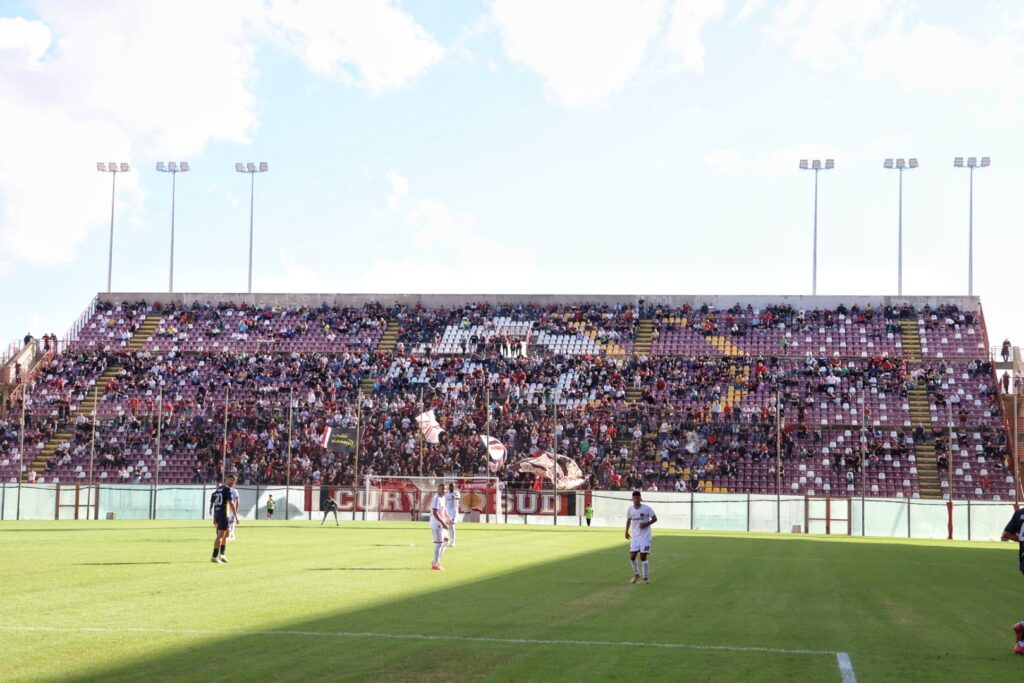 Reggina-Licata curva sud tifosi granillo