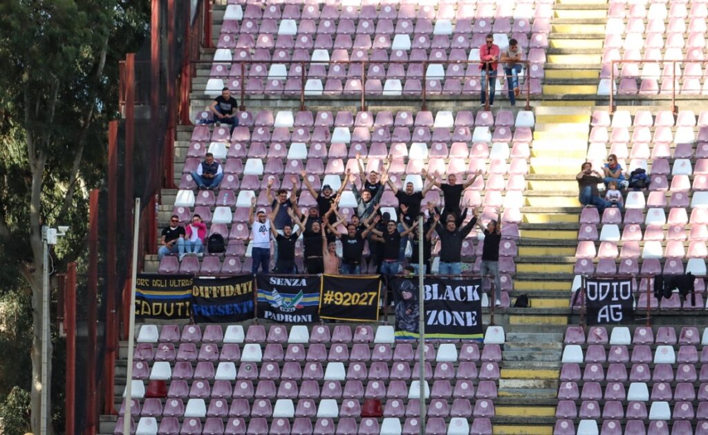 Reggina-Licata tifosi ospiti