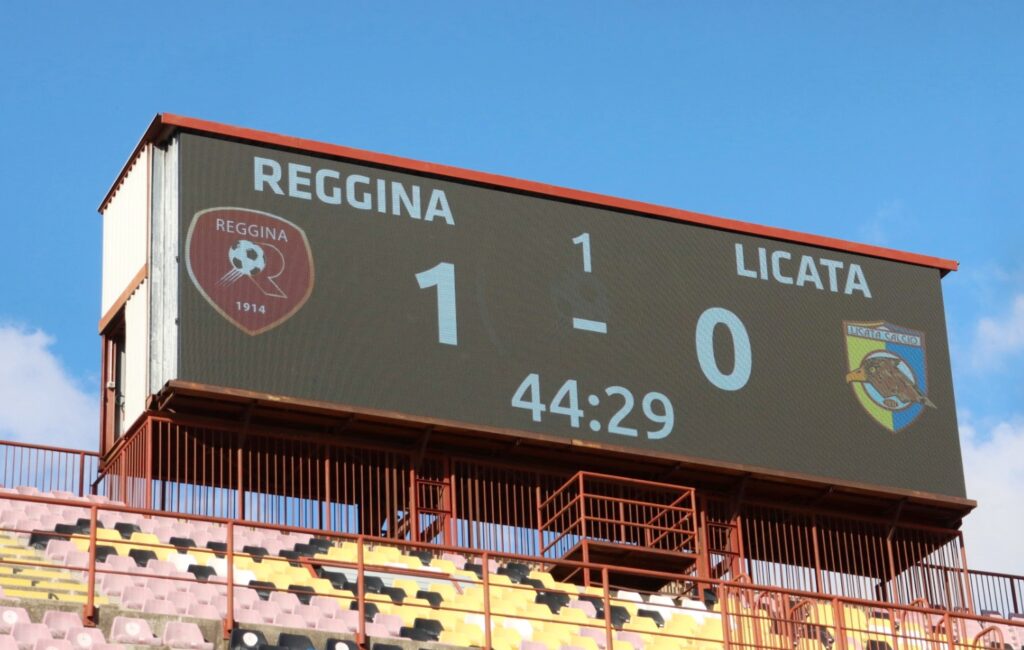 Reggina-Licata tabellone risultato
