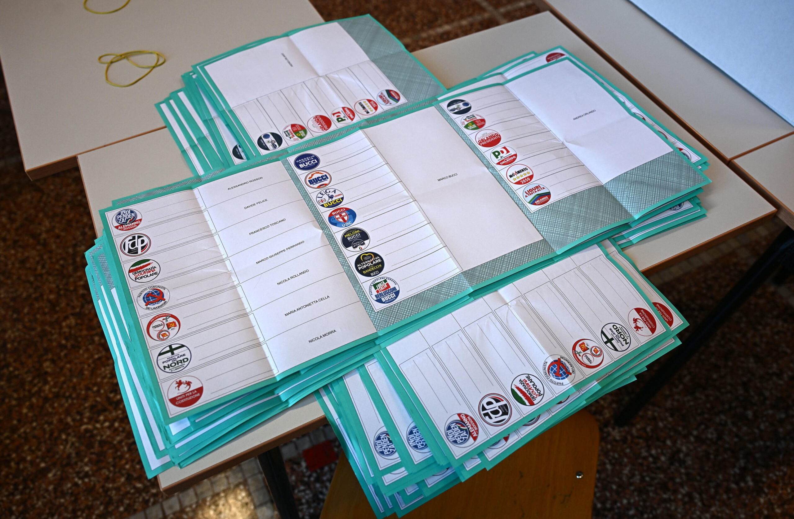 Liguria, cittadini liguri al voto per le elezioni del presidente della regione