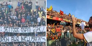 Tifosi Catanzaro e Iemmello