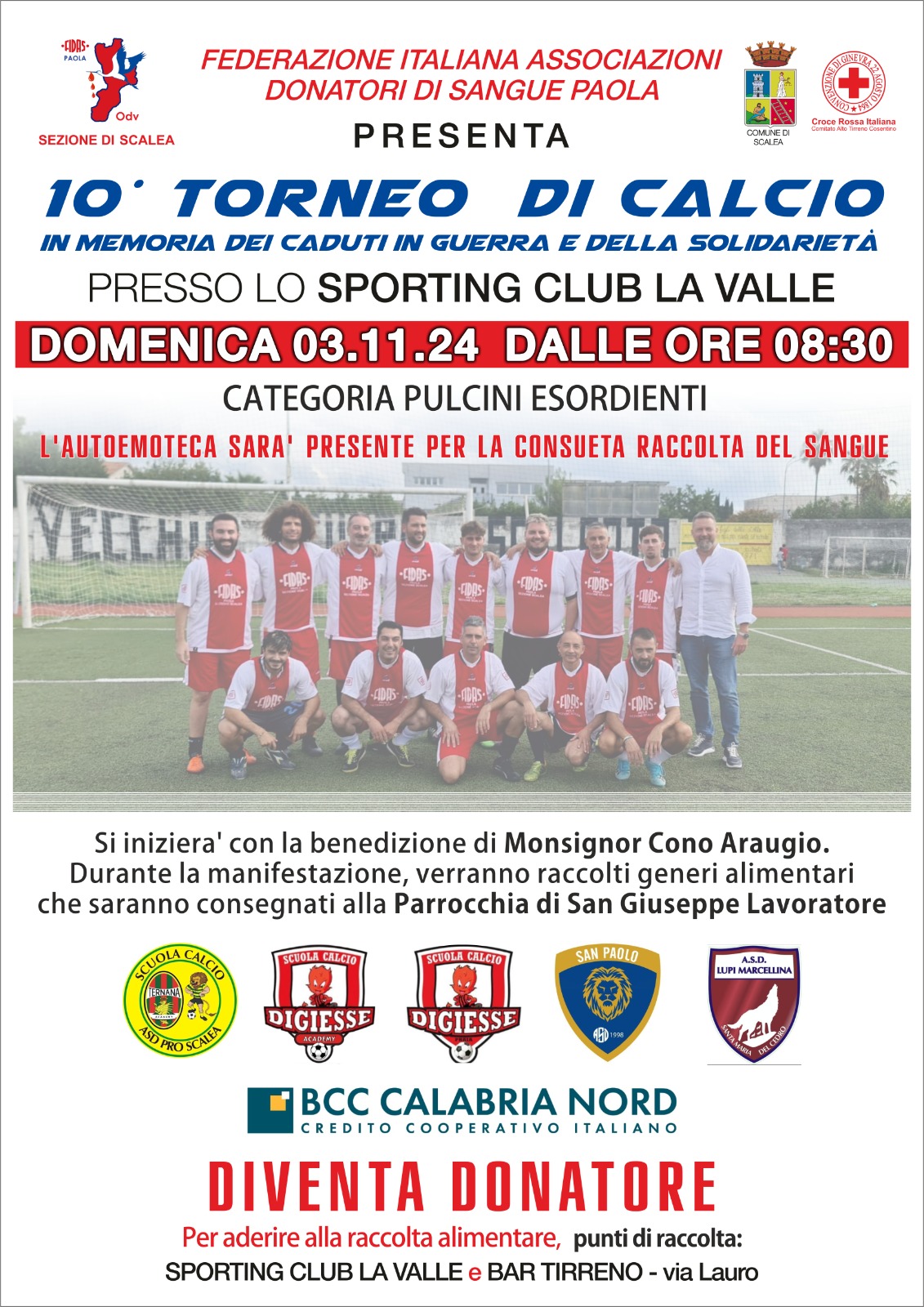 Torneo di Calcio dei Caduti FIDAS