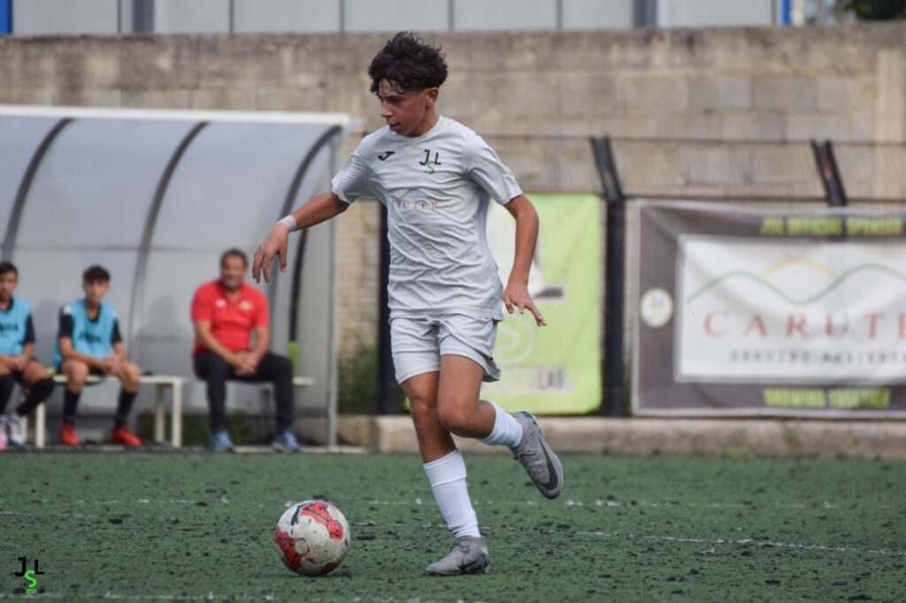 Una partita della squadra Under 15 della JUNIOR SPORT LAB