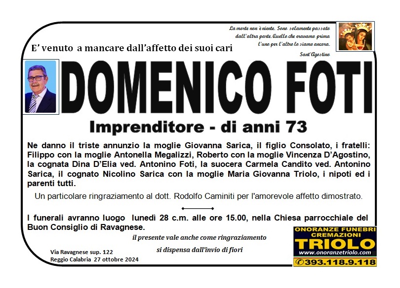 domenico foti