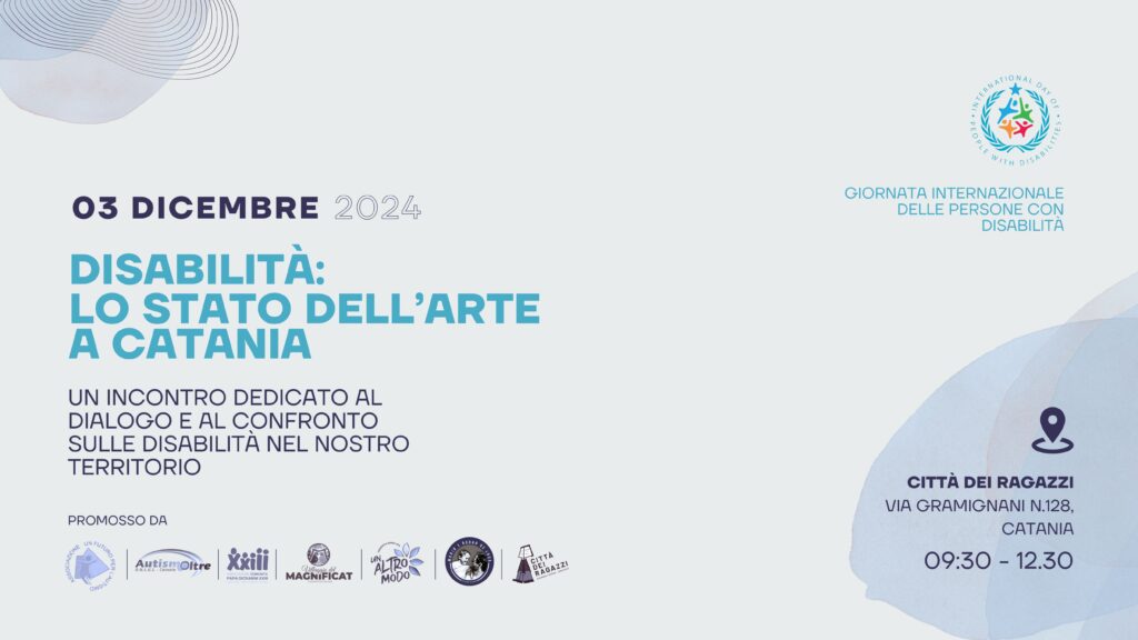 3 dicembre_ Disabilità lo stato dell' Arte a catania
