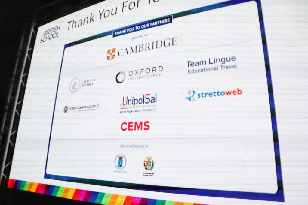 Anniversario 60 anni British School Reggio Calabria