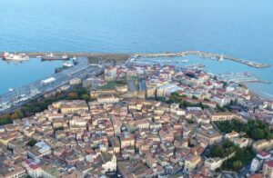 Crotone dall'alto bonifica area industriale