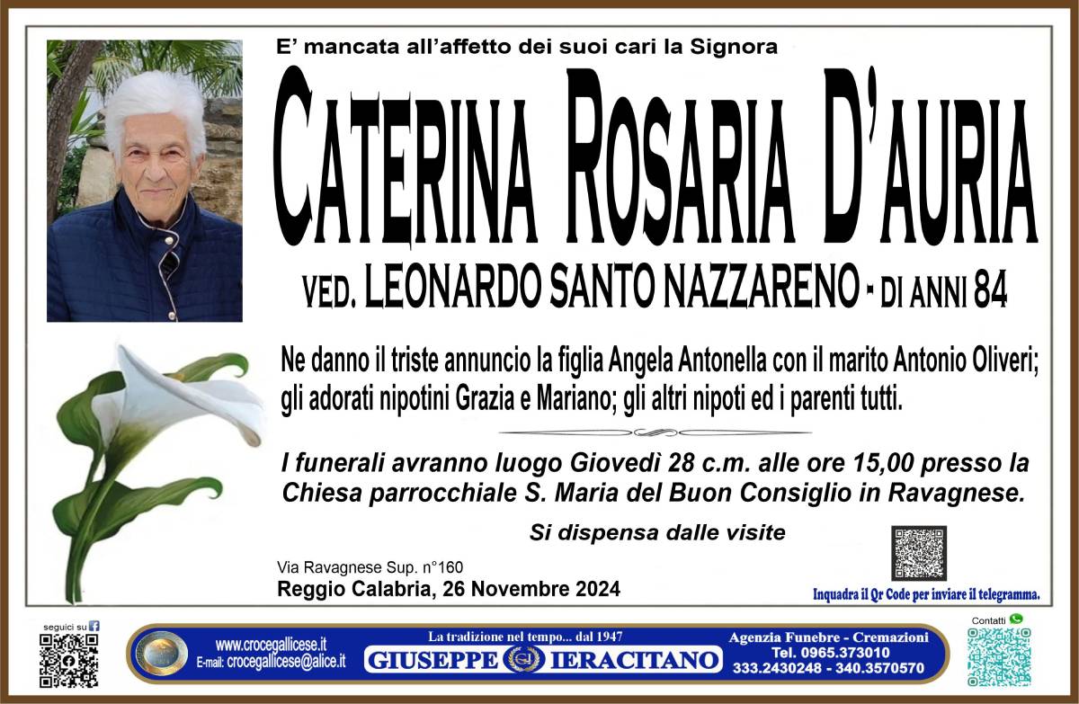 D'AURIA CATERINA ROSARIA (1)