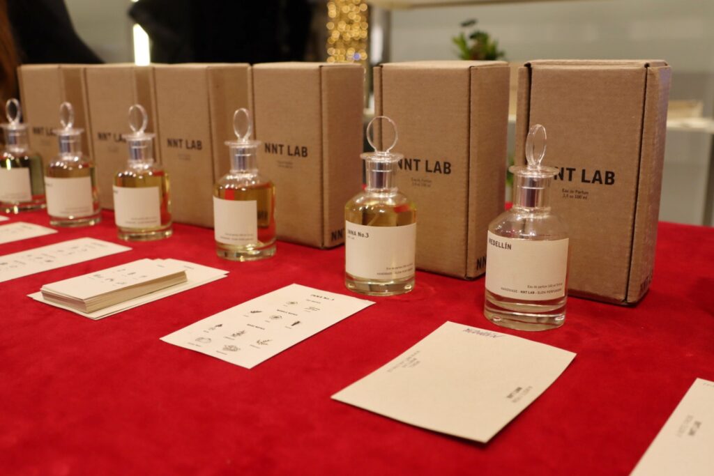 Evento boutique Foti profumo ntt lab