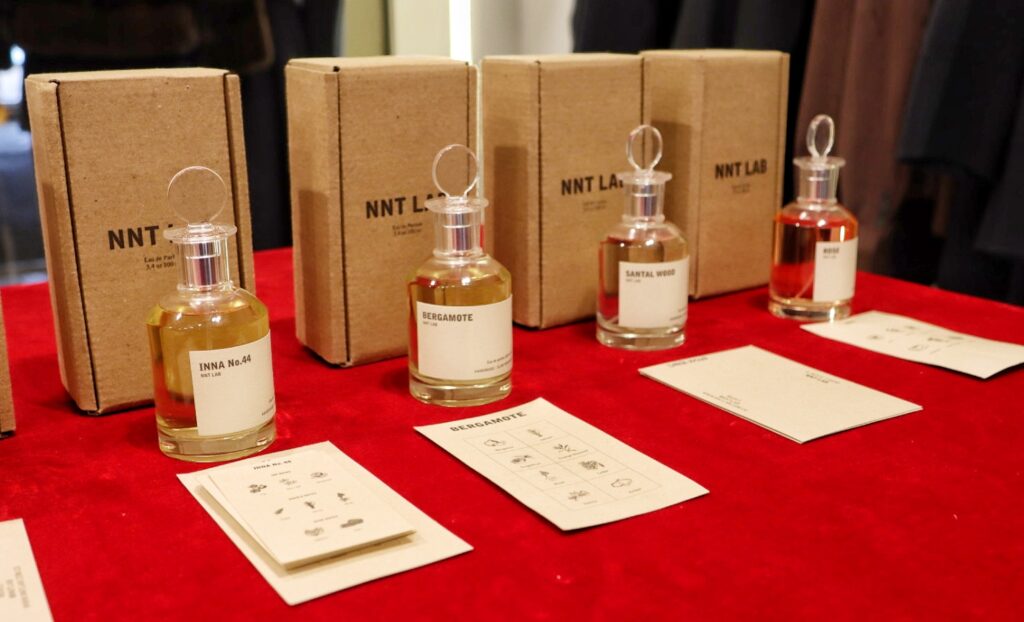 Evento boutique Foti profumo ntt lab