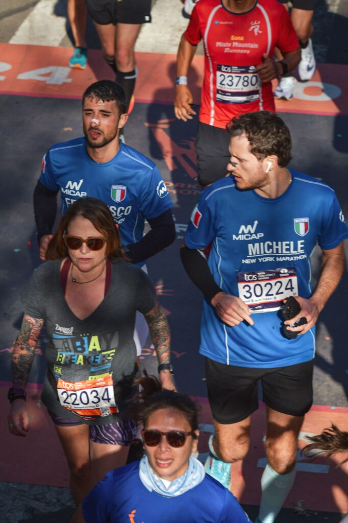 Francesco Canale corre Maratona New York