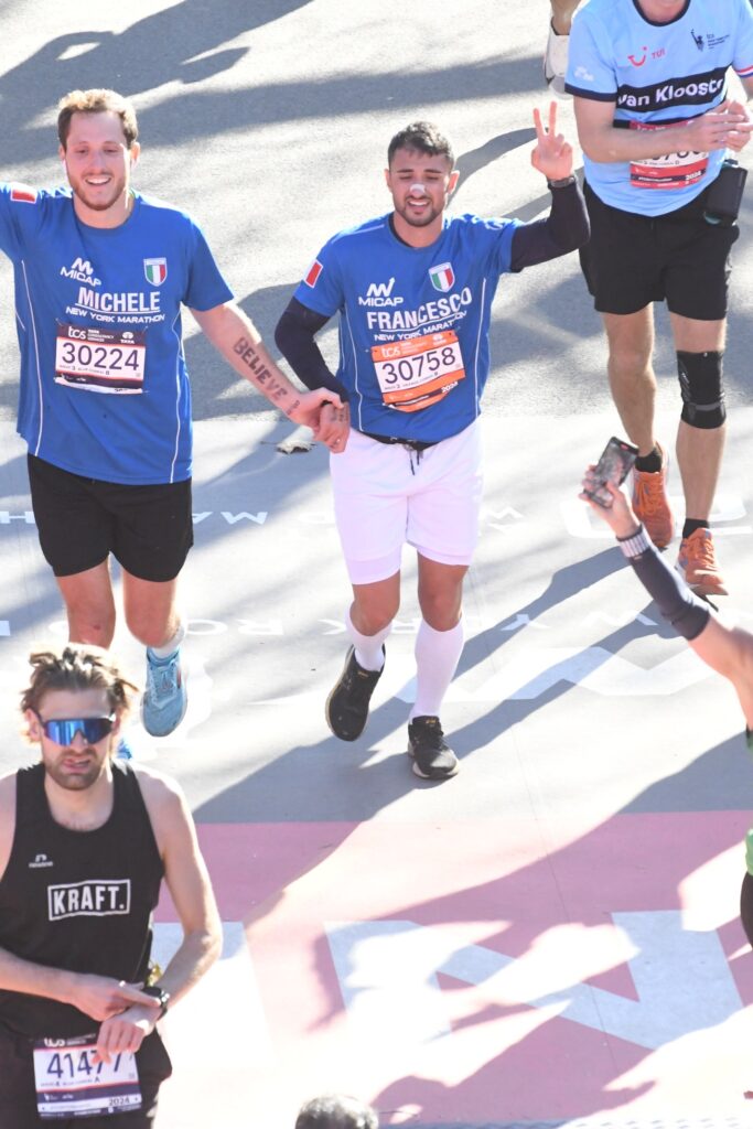 Francesco Canale corre Maratona New York