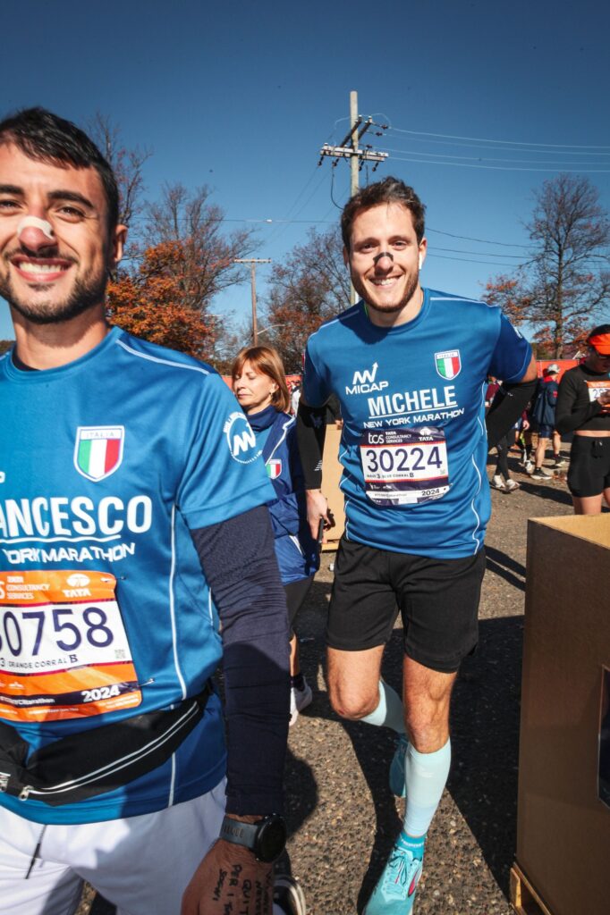Francesco Canale corre Maratona New York
