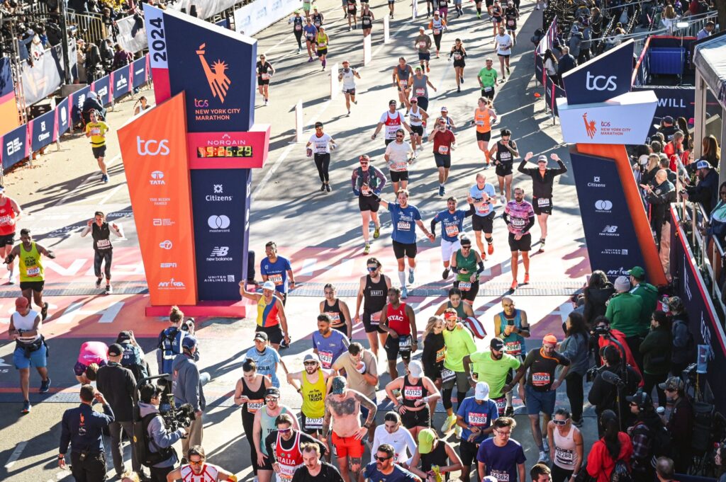 Francesco Canale corre Maratona New York