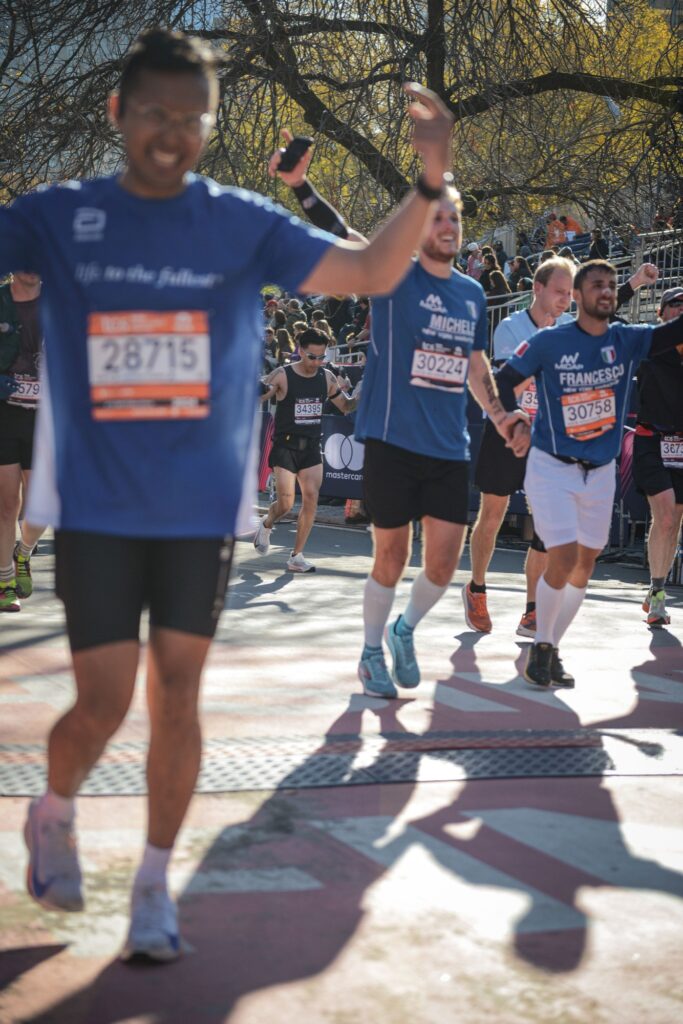 Francesco Canale corre Maratona New York