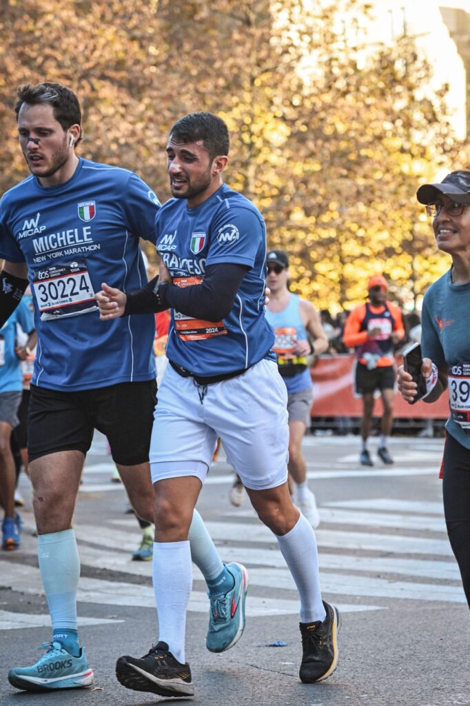 Francesco Canale corre Maratona New York