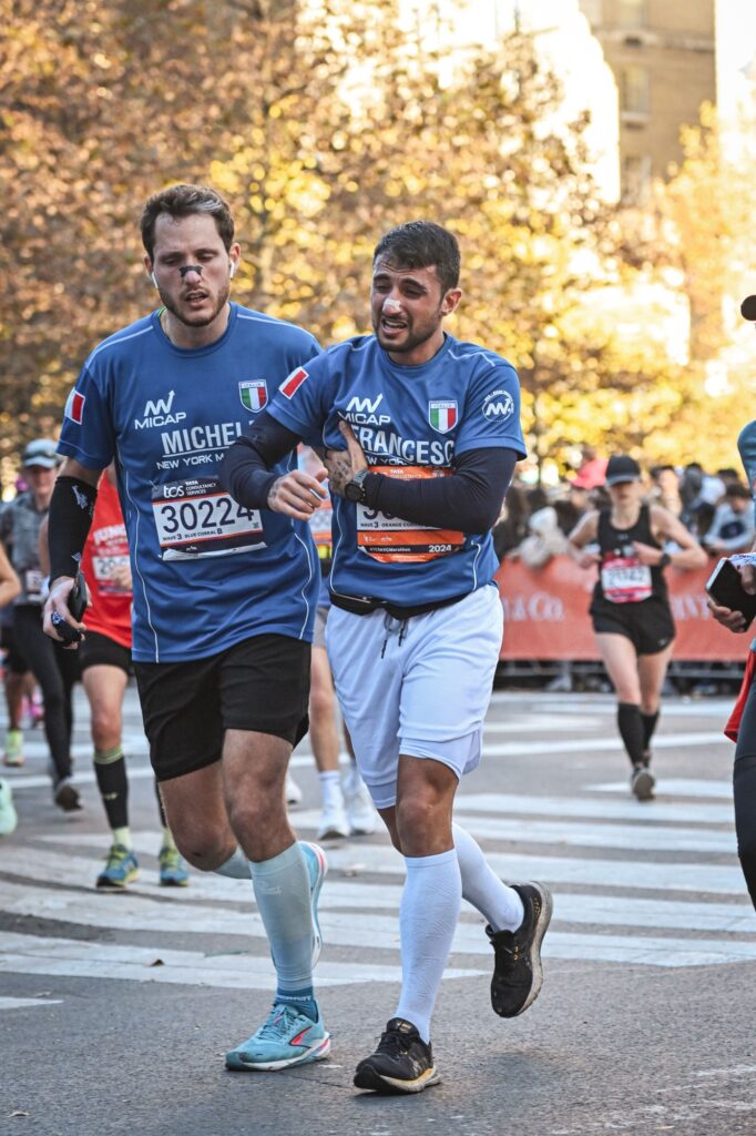 Francesco Canale corre Maratona New York