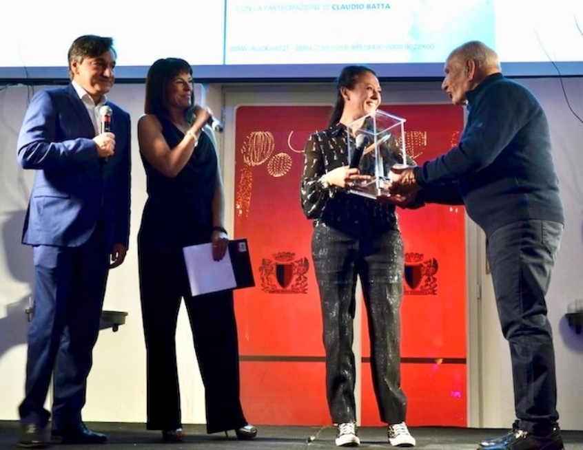 La reggina Giusy Versace premiata con il Bindun Golden Award