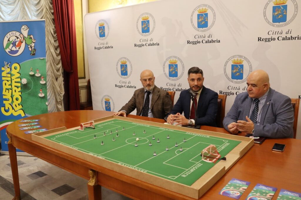 Guerin Subbuteo a Reggio Calabria conferenza presentazione