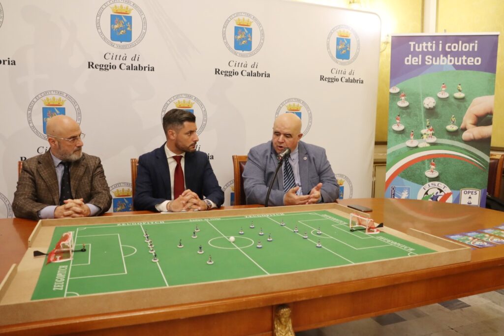 Guerin Subbuteo a Reggio Calabria conferenza presentazione
