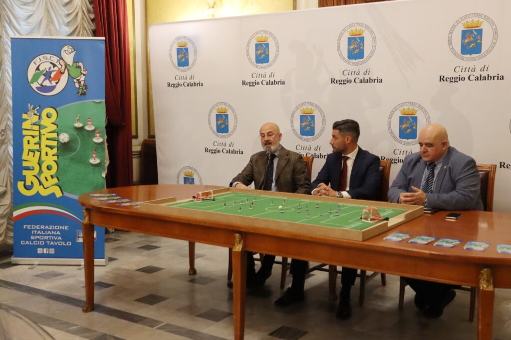 Guerin Subbuteo a Reggio Calabria conferenza presentazione