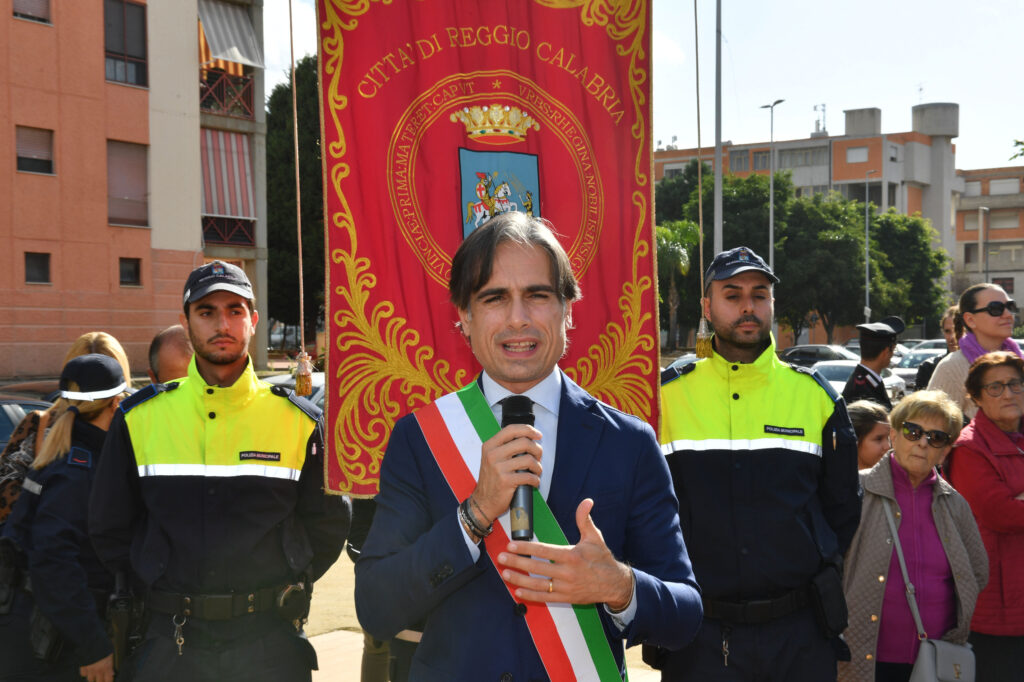 Inaugurazione parco rione marconi reggio calabria