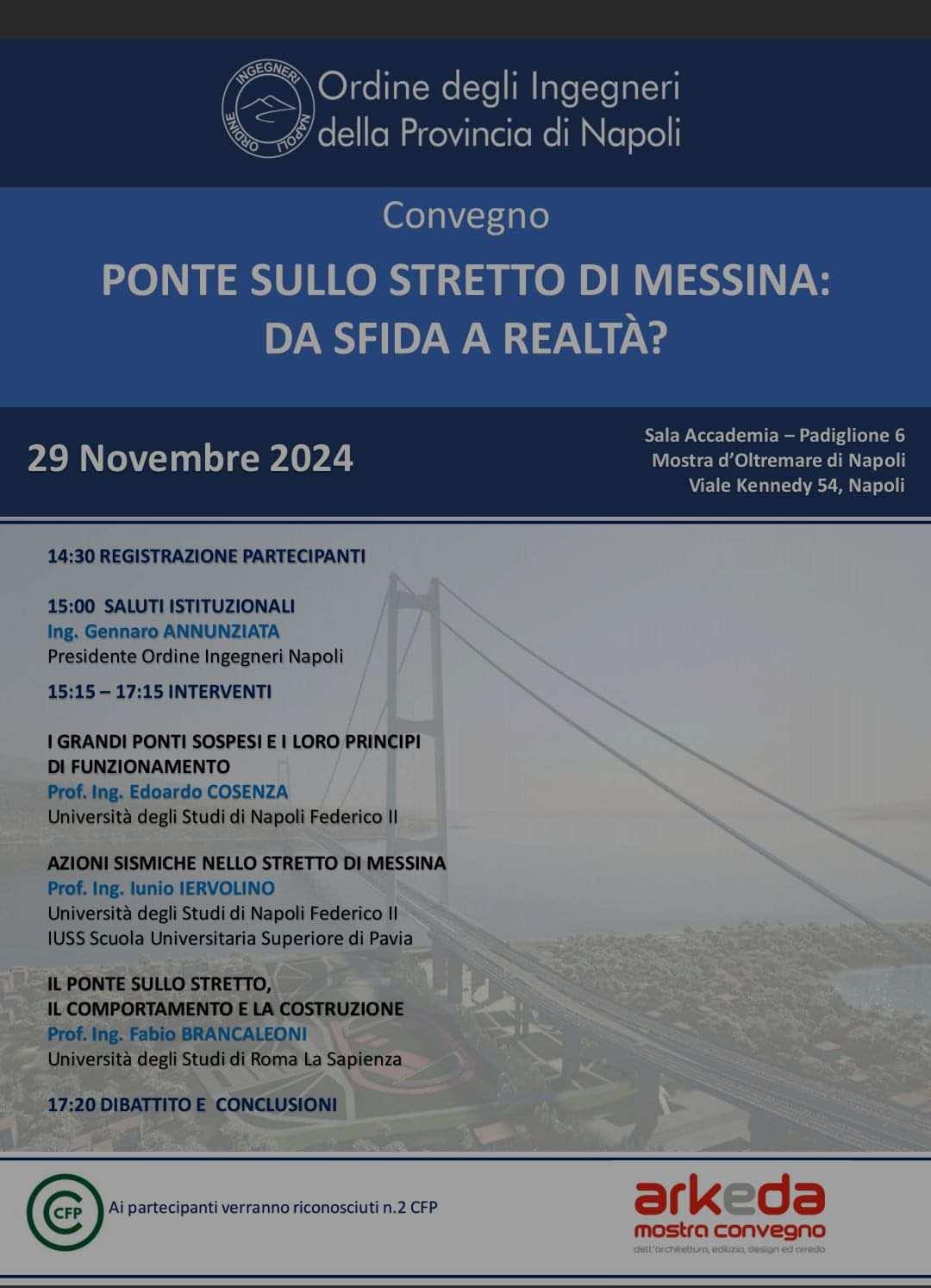 Iniziativa Ponte Stretto Napoli