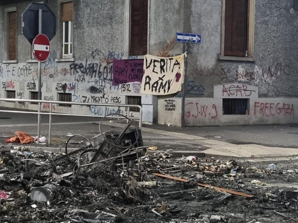 Milano roghi morte Ramy Elgaml