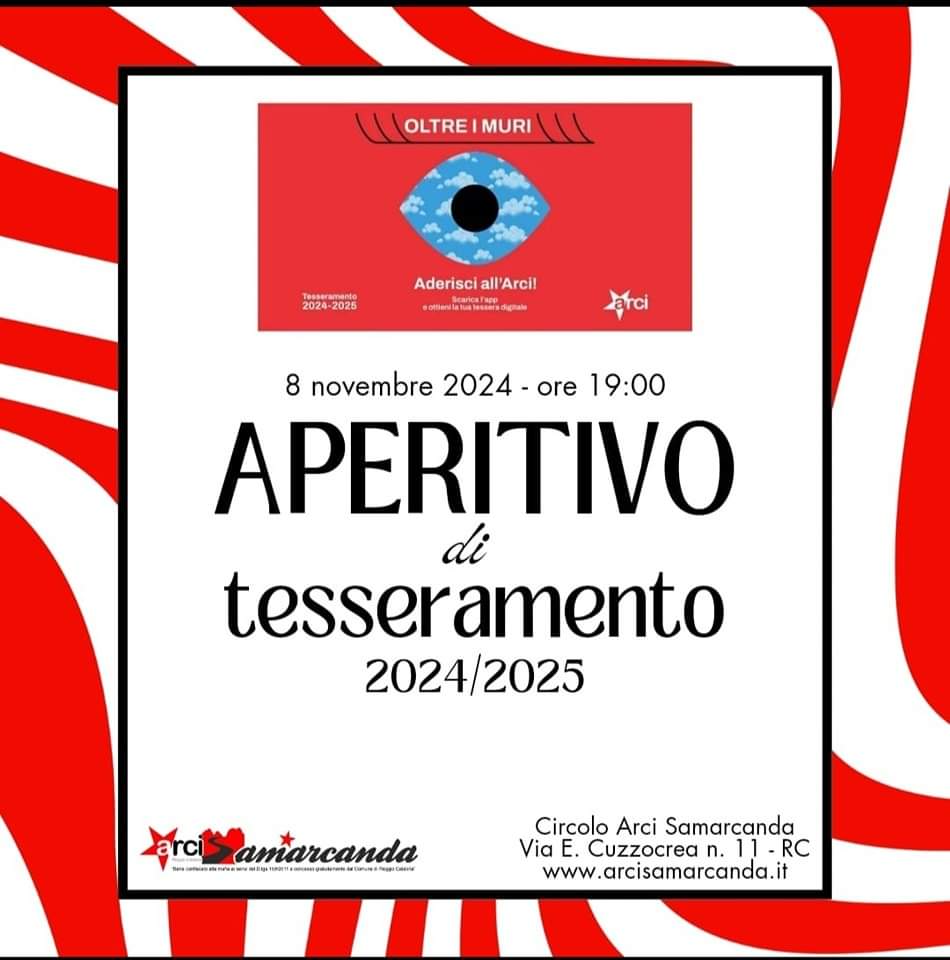 POST TESSERAMENTO ARCI SAMARCANDA APS