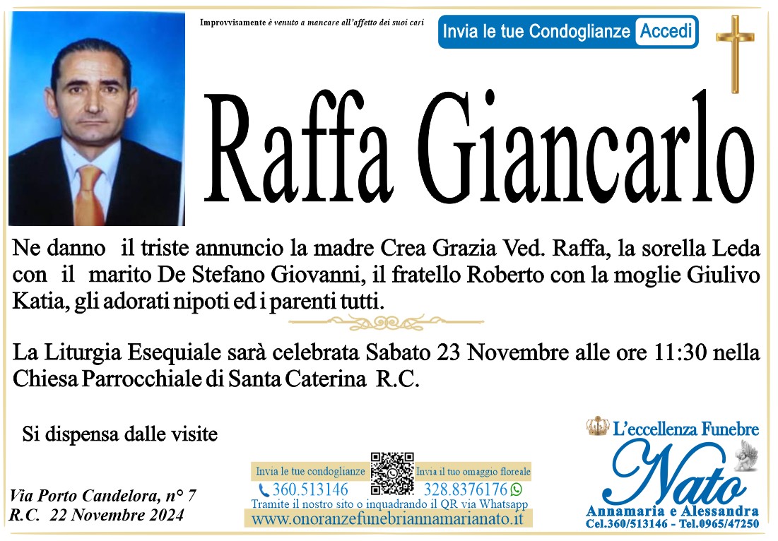 RAFFA GIANCARLO