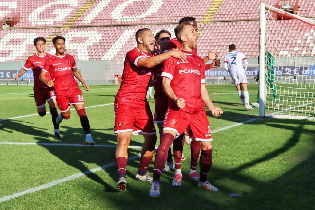 Reggina-Pompei esultanza