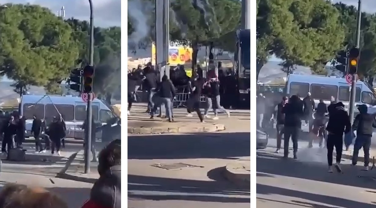 Scontri tifosi Milazzo e Vittoria