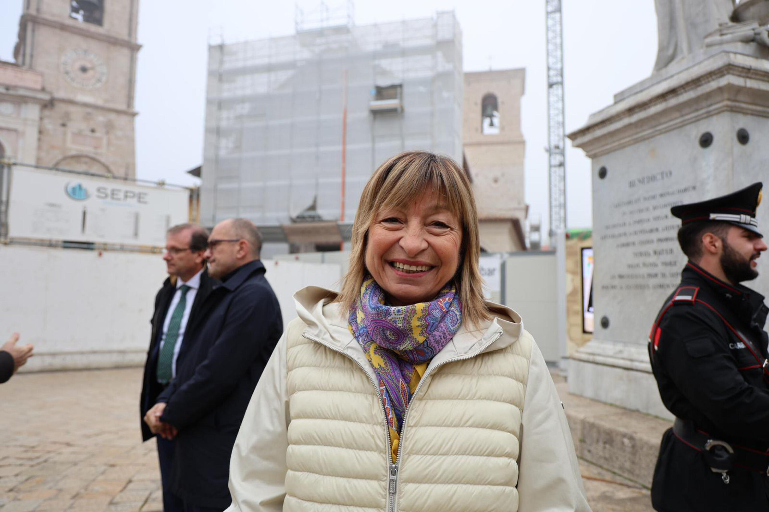 Preghiera in piazza per l’anniversario del sisma di Norcia