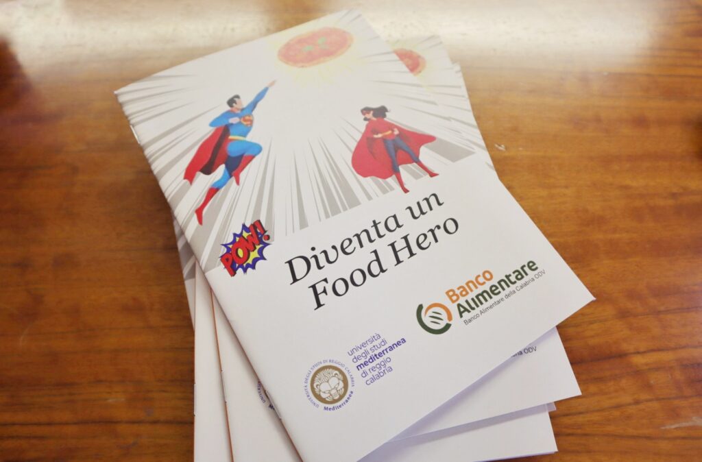 Università Agraria Accordo Banco Alimentare e Opuscolo Food Hero