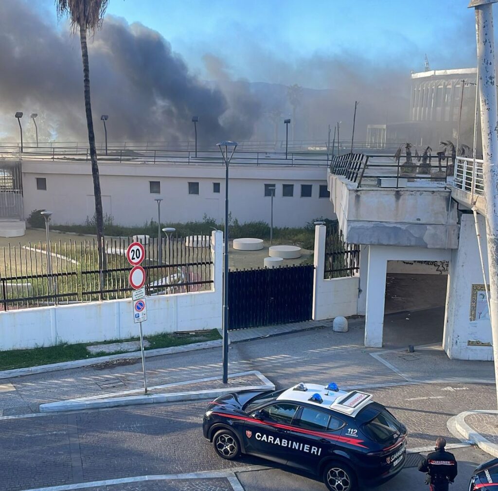 incendio torre nervi