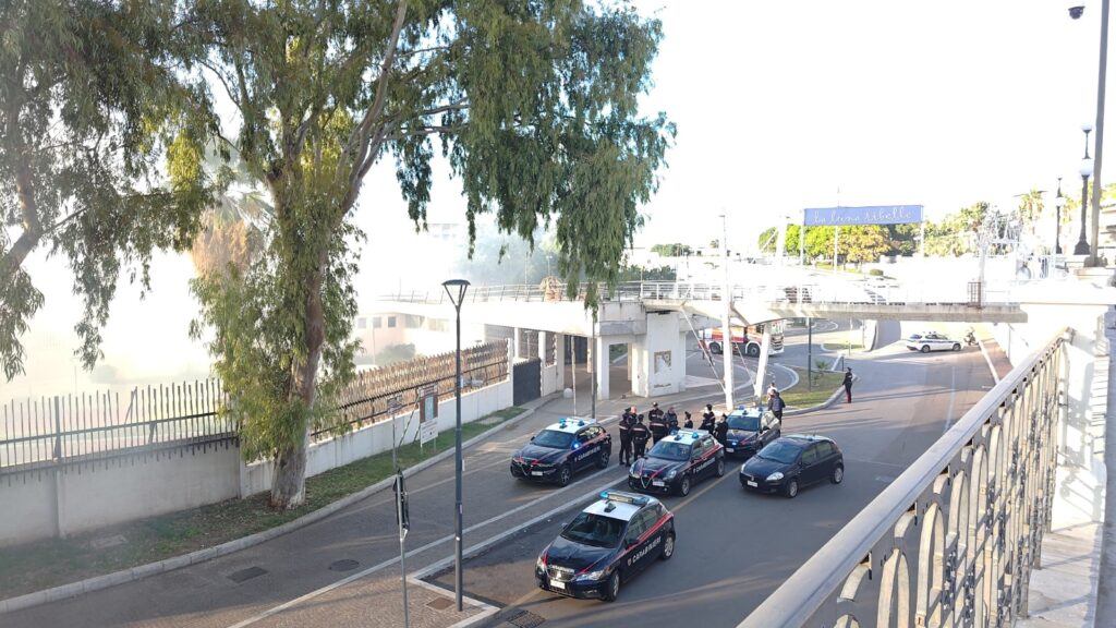 incendio torre nervi lido comunale