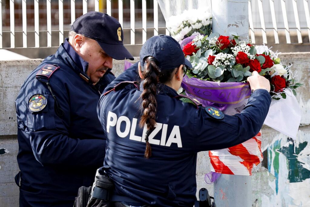 incidente roma poliziotto morto