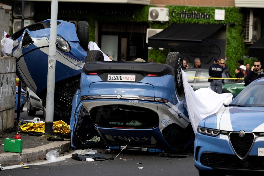 incidente roma poliziotto morto
