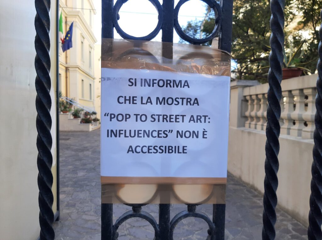 palazzo della cultura mostra chiusa