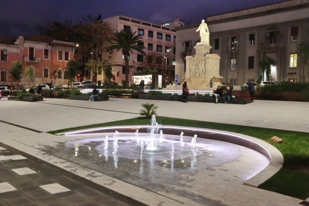tramonto 29 novembre piazza de nava