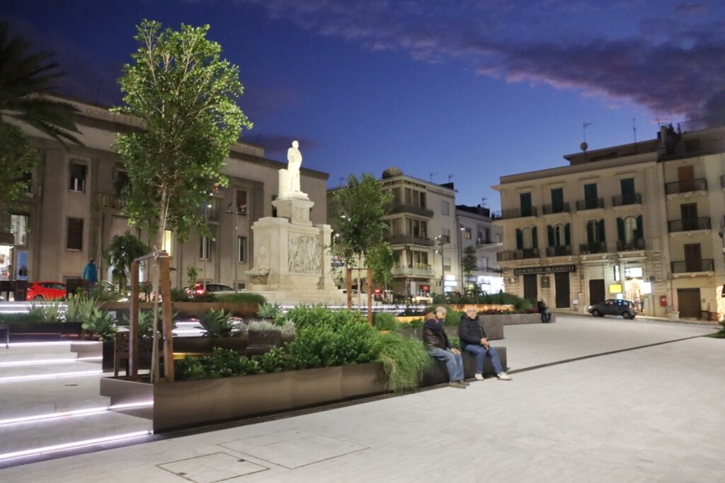 tramonto 29 novembre piazza de nava