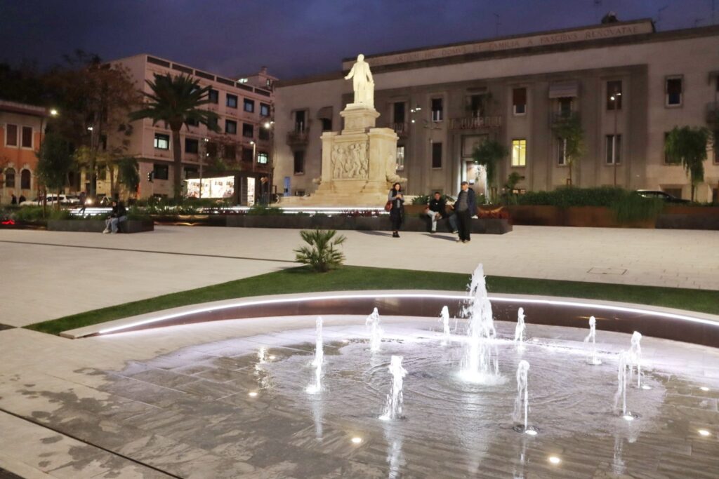 tramonto 29 novembre piazza de nava