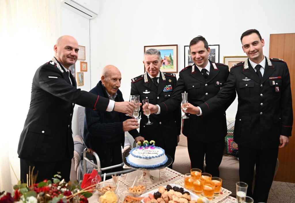 102° compleanno Appuntato Pasquale Caiola