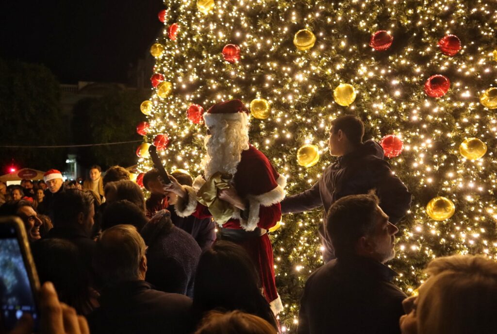 accensione albero natale reggio calabria 2024