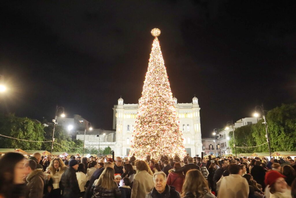 accensione albero natale reggio calabria 2024